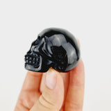 Obsidiaan schedel