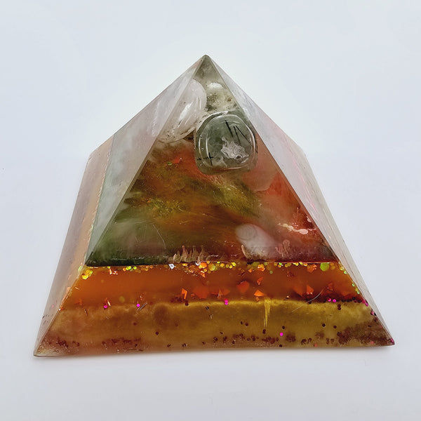Innerlijke warmte - Orgonite piramide