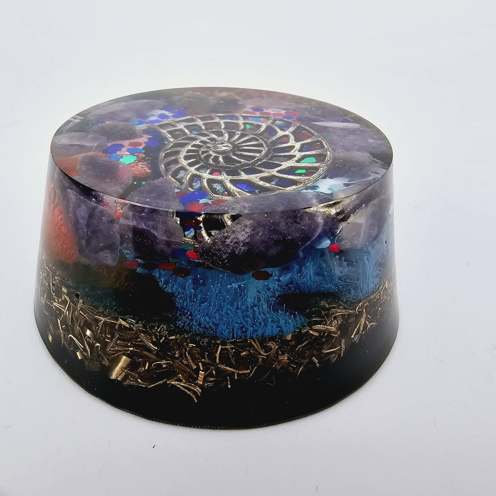 Orgonite tower met Amethist